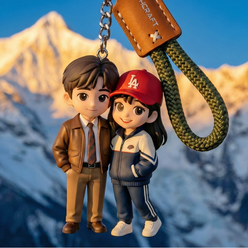 Your Love, Miniaturized — Why Custom 3D Couple Keychains Are The Ultimate Everyday Keepsake