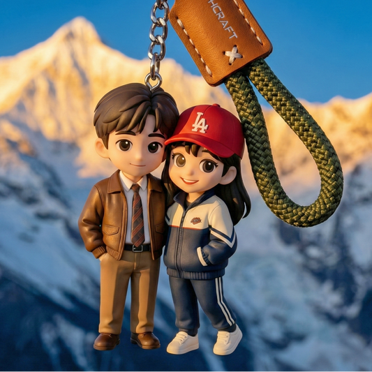 Your Love, Miniaturized — Why Custom 3D Couple Keychains Are The Ultimate Everyday Keepsake