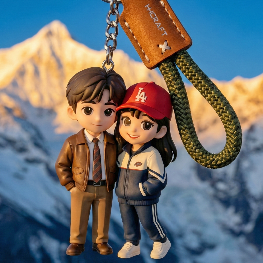 Cartoon figurines - hanging decorations